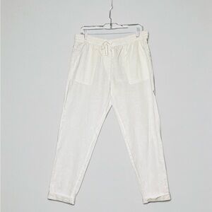 Joe Fresh Women's White Trousers Medium